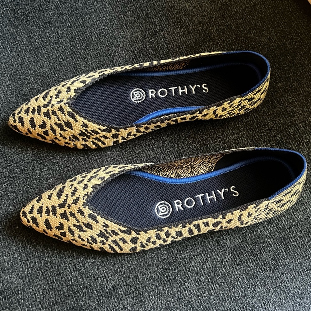 NWOT Rothy’s Pointed Flats size 38